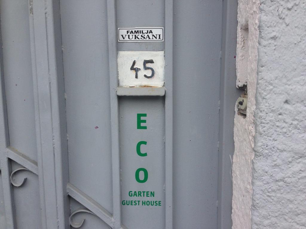 Eco Garten Guest House Shkodër Eksteriør billede